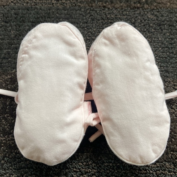 Vintage Baby Girl One-Piece Light Pink Jumpsuit Jumper w/Booties 6-9 mo 90's Y2K - Picture 11 of 14